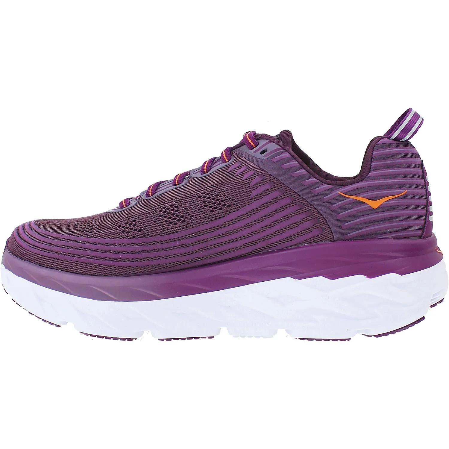 Women's Hoka One One Bondi 6 Arctic Dusk/Grape Juice Mesh