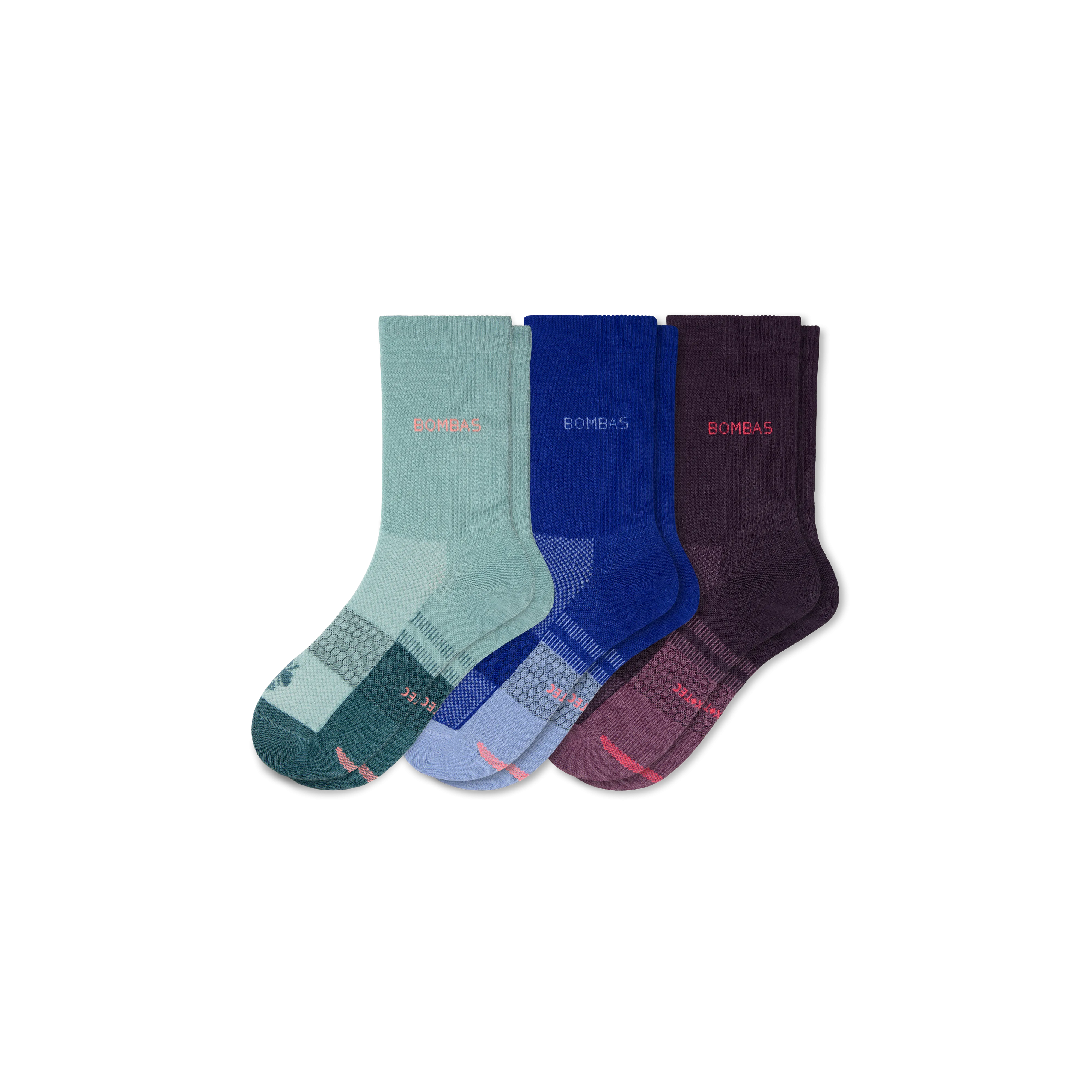 Women's Lightweight Athletic Half Calf Sock 3-Pack