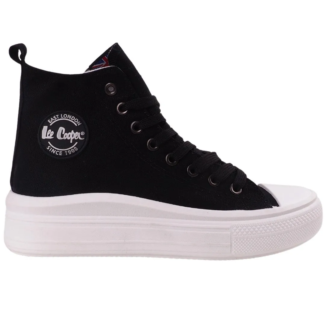 Women's Shoes Lee Cooper Black & White Lcw-23-44-1629La 38