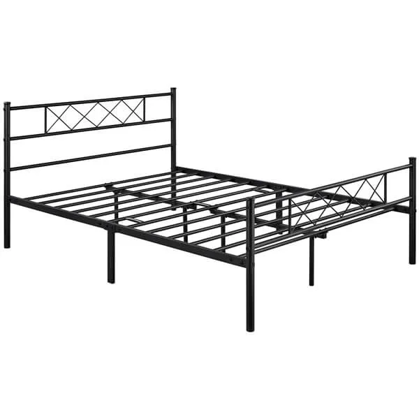 Yaheetech Metal Platform Bed Frame