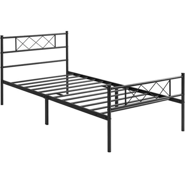 Yaheetech Metal Platform Bed Frame