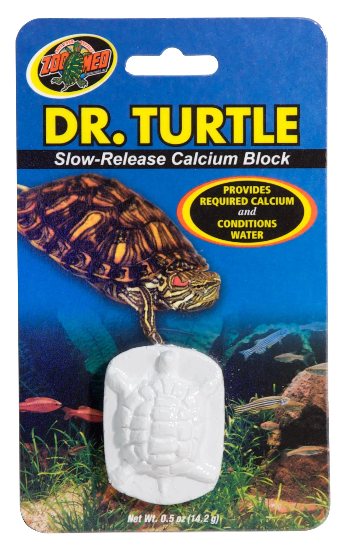 Zoo Med Dr. Turtle Slow Release Calcium Block